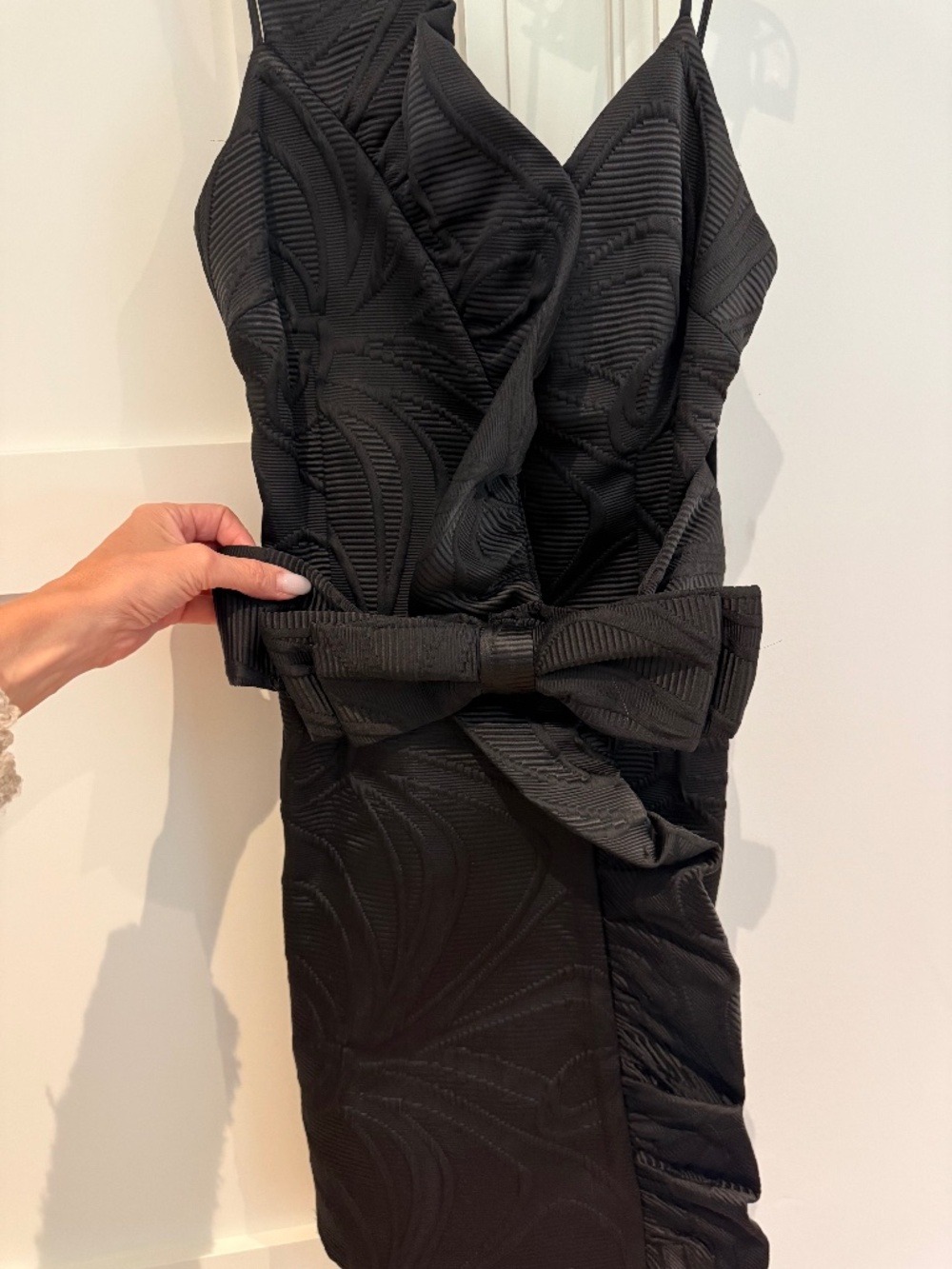 Milly Textured Mini Cocktail Dress 0